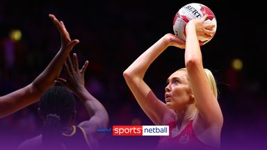Highlights: England narrowly beat Uganda in the Netball Nations Cup