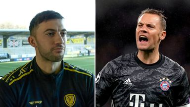 'Schmeichel, Van der Sar and Neuer' | Crocombe names his goalkeeping inspirations