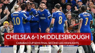 Chelsea 6-1 Middlesbrough