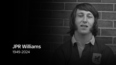 Wales and British and Irish Lions legend JPR Williams has died at the age of 74