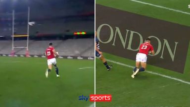 Enough speed for the NFL? Rees-Zammit races away for Lions try
