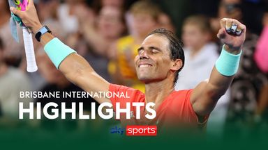 Highlights: Nadal makes winning return in Brisbane