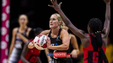 Highlights: New Zealand claim narrow victory over Uganda in Netball Nations Cup