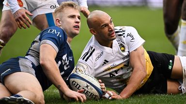 La Rochelle won at Sale in a winner-takes-all clash to progress to the knockout stages of the Champions Cup