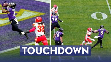 'This is all Lamar!' | Jackson launches massive TD throw into Flowers!