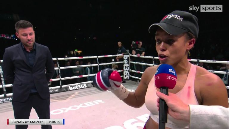 Natasha Jonas passe d'un travail traumatisant à une championne du monde des deux poids |  Nouvelles de boxe