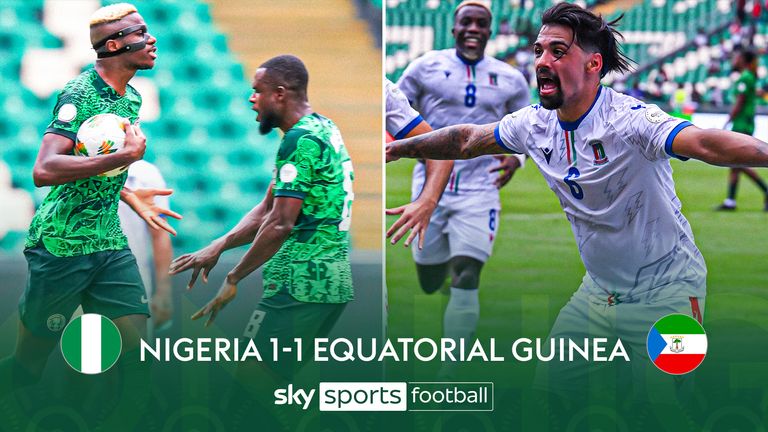 Highlights of the AFCON Group A match between Nigeria and Equatorial Guinea thumb Images: AP/Getty