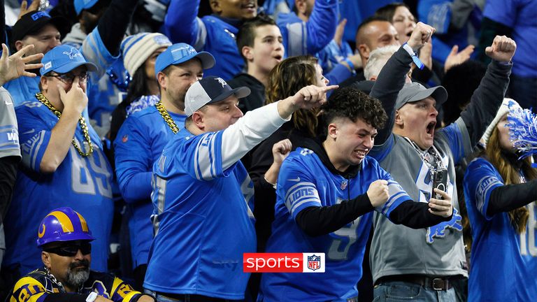 NFL pundit Peter King hailed the atmosphere at Ford Field as Detroit beat Los Angeles to secure their first victory in the NFL playoffs in 32 years.
