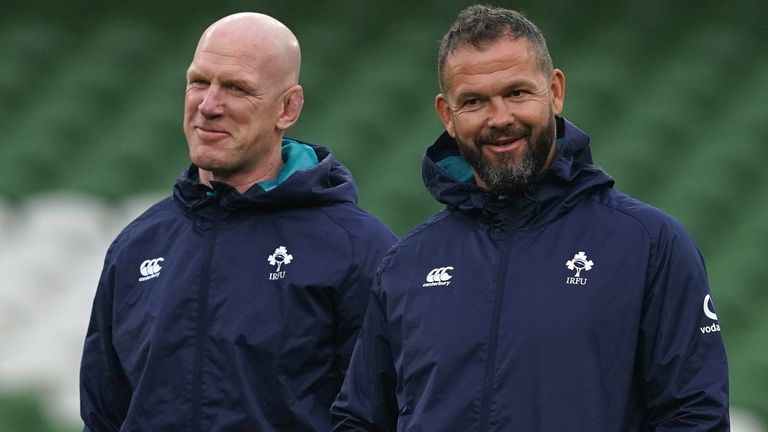andy Farrell, Paul O'Connell