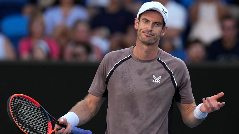Australian Open: Andy Murray suffers painful straight-sets defeat to Tomas  Etcheverry in Melbourne | Tennis News | Sky Sports