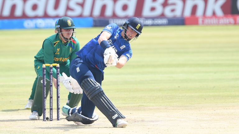 Ben McKinney hit five boundaries and one six during his outing against South Africa