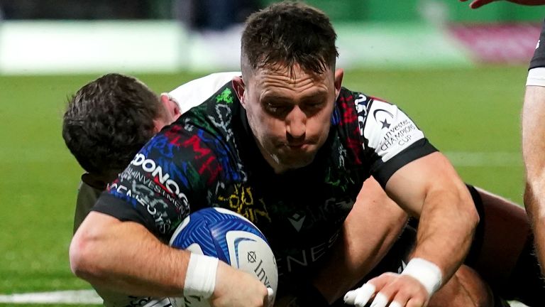 Caolin Blade was one of the try scorers as Connacht finally got a win under their belt 