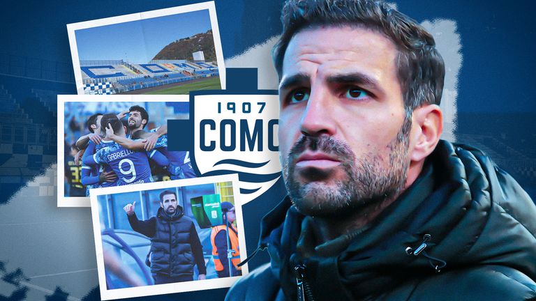 Cesc Fabregas is embarking on his coaching journey in Italy with Como 1907