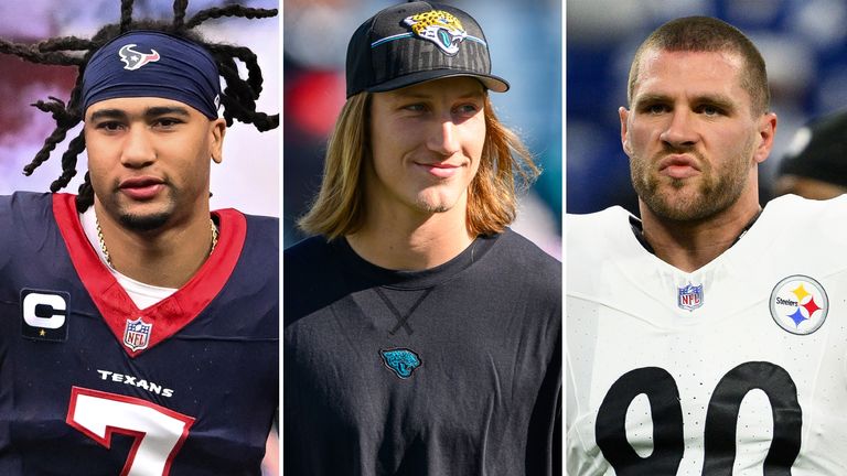 CJ Stroud's Houston Texans, Trevor Lawrence's Jacksonville Jaguars and TJ Watt and the Pittsburgh Steelers are all battling for a playoff spot