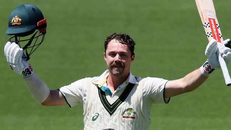 Australia's Travis Head scored 119 off 134 balls against the West Indies in the opening Test