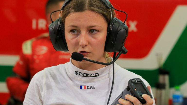 Doriane Pin will race in the F1 academy in the 2021 season