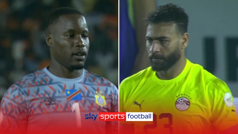 Egypt vs DR Congo keepers - AFCON