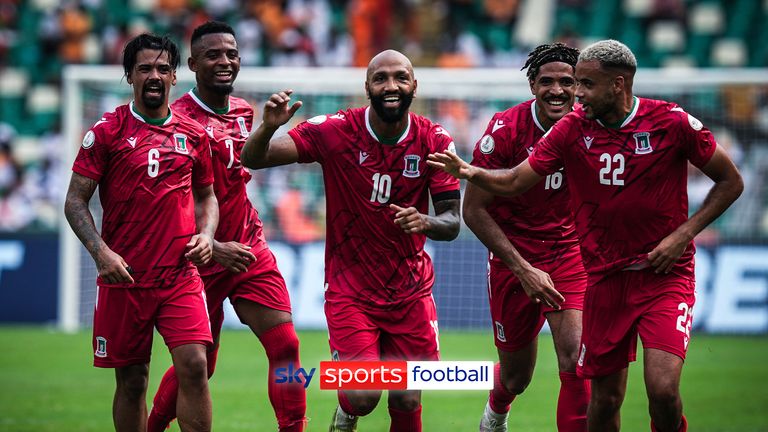 Equatorial Guinea's Emilio Nsue scored the first hat-trick of this year's AFCON 