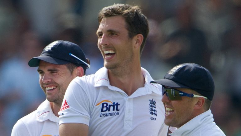 Steven Finn was part of the England squad that beat India in 2012
