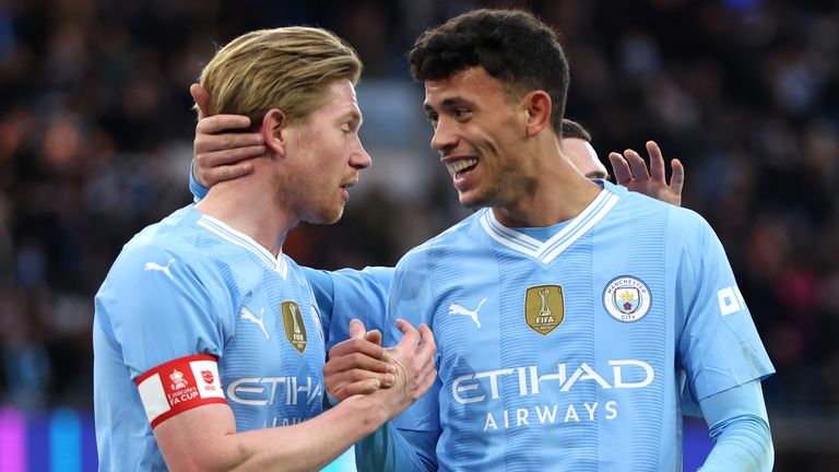 Man City 5-0 Huddersfield: Kevin De Bruyne returns with an assist as FA Cup holders cruise into fourth round | Football News | Sky Sports