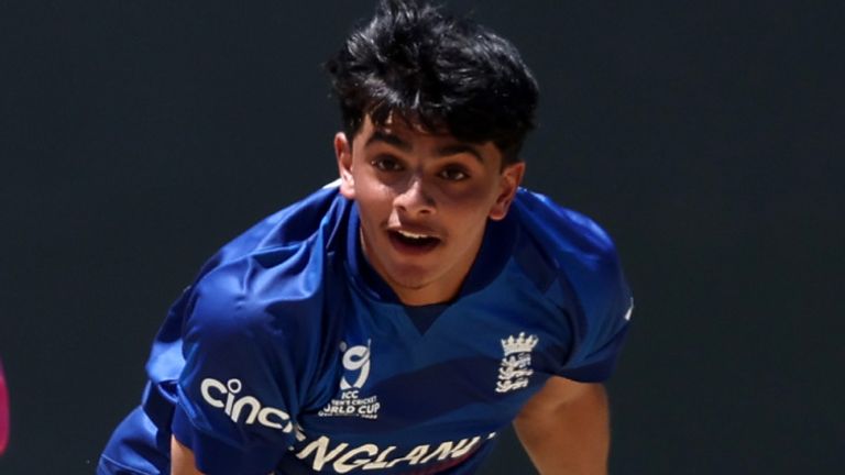 Farhan Ahmed, England, Under-19 Cricket World Cup (Getty Images)