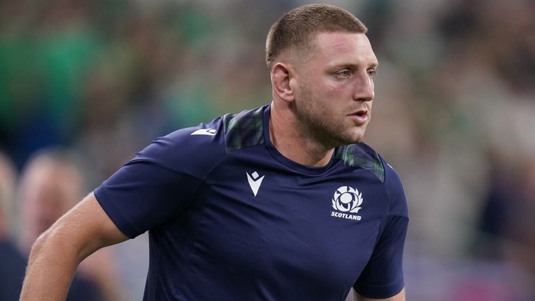 Ireland v Scotland - Rugby World Cup 2023 - Pool B - Stade de France
Scotland's Finn Russell warming up before the Rugby World Cup 2023, Pool B match at Stade de France in Paris, France. Picture date: Saturday October 7, 2023.