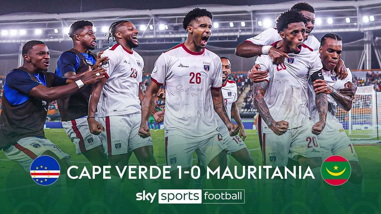 Cabo Verde 1-0 Mauritania resumen