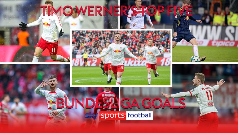 With Timo Werner linked with a surprise move back to the Premier League with Manchester United in January, check out his five best goals with RB Leipzig during his time in the Bundesliga.