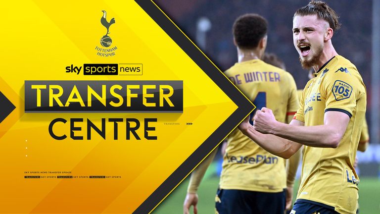 Sky Sports News reporter Mark McAdam reveals that Tottenham are close to completing the signing of Genoa&#39;s Radu Dragusin in the January transfer window.
