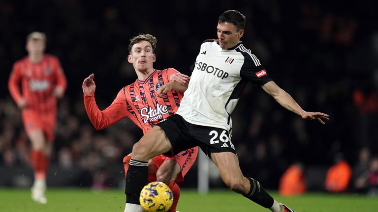 Palhinha was again influential in Fulham's midfield