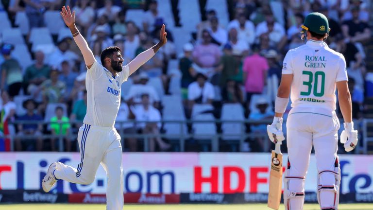 India drew their two-match Test series against South Africa 1-1 in January 2024