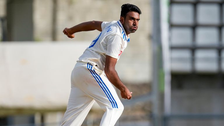 India's Ravichandran Ashwin is one of four spinners included in the Test squad against England