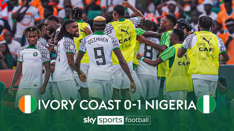 IVORY COAST 0-1 NIGERIA