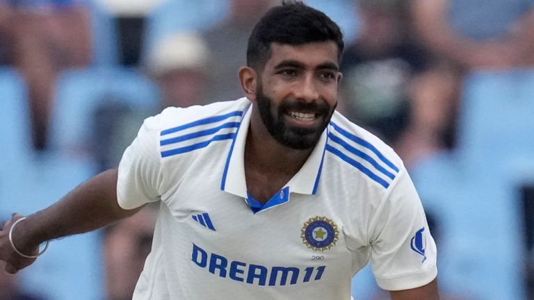 India seamer Jasprit Bumrah (Associated Press)