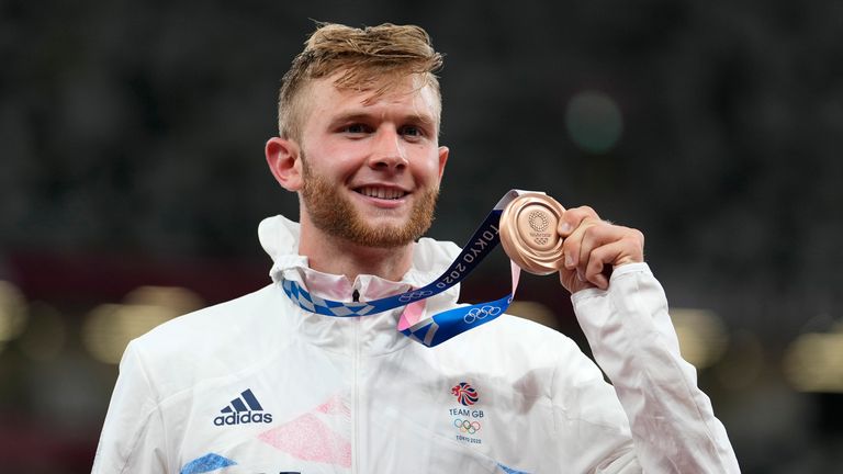Josh Kerr won bronze at the last Olympics in Tokyo in 2021