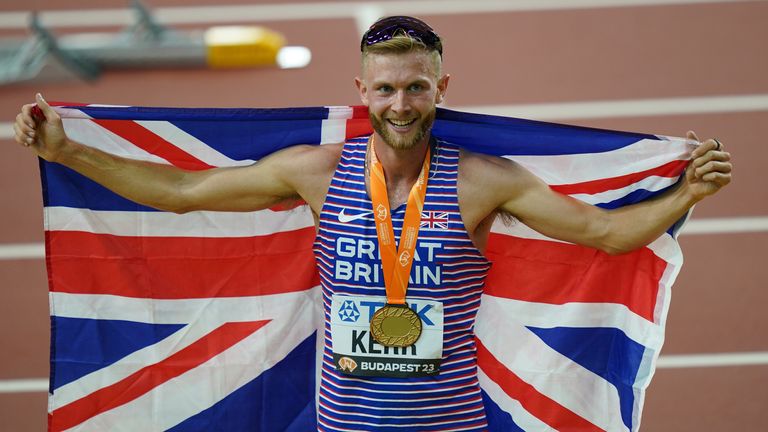 Josh Kerr predicted he would win the gold medal on the morning of the 1500m final