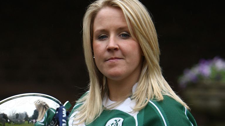Joy Neville captained Ireland during her time as a player 