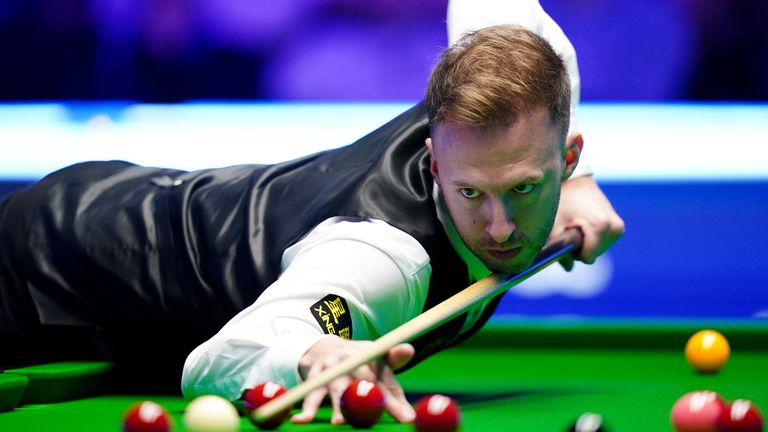 Judd Trump toughed out a deciding frame to beat Kyren Wilson in the first round of the Masters