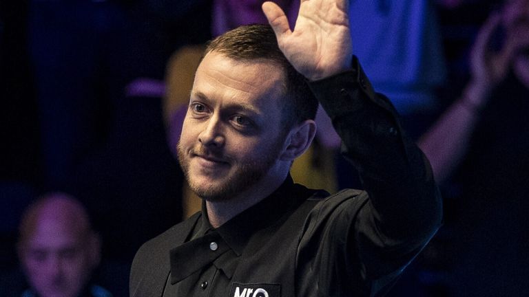 Mark Allen became the fourth player to land a 147 break at the Masters