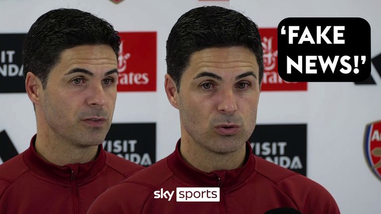 ‘Pretend information!’ | Mikel Arteta admits to being ‘very upset’ at Arsenal exit rumours