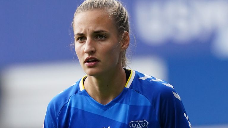 Nathalie Bjorn joined Everton in the summer of 2021