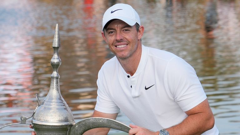 Rory Shoots Bogey Free 63 in Dubai, Still Favourite for Green Jacket