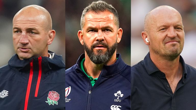 Steve Borthwick, Andy Farrell, Gregor Townsend