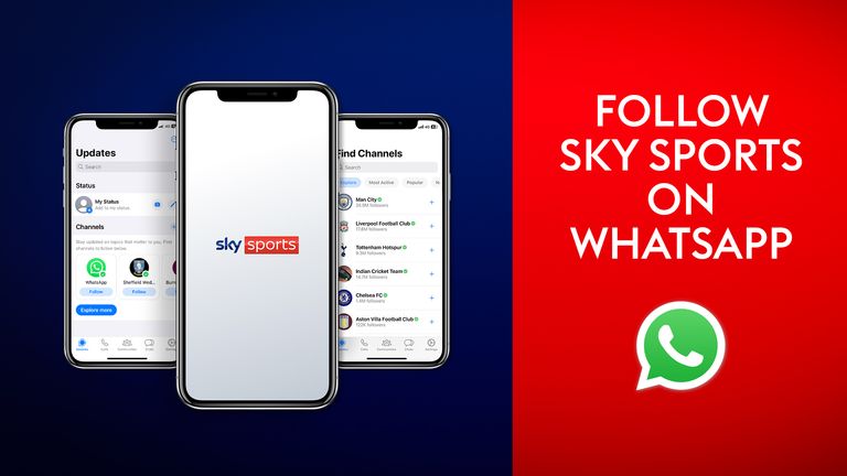 Sky Sports on WhatsApp