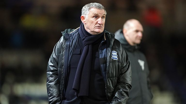 Tony Mowbray picked up his first win as Birmingham manager