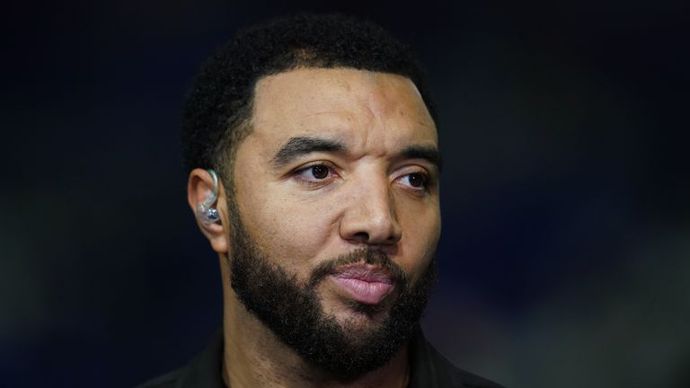 Former Birmingham City player Troy Deeney before the Sky Bet Championship match at St. Andrew's, Birmingham. Picture date: Monday December 18, 2023.