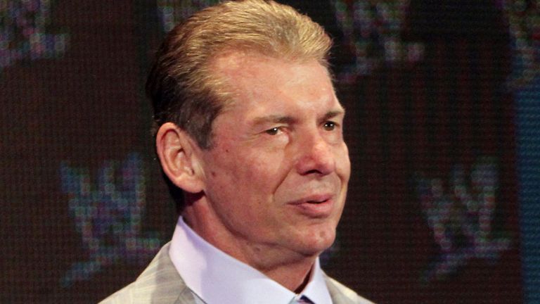 **FILE PHOTO** Vince McMahon Accused Of Sex Trafficking and Sexual Abuse in Lawsuit. April 04, 2013 Vince Mcmahon attend the WrestleManania 29 press conference at Radio City Music Hall in New York City. Credit: RW/MediaPiunch /IPX