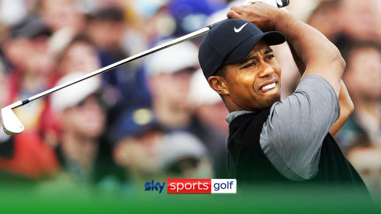 We delve into the archives to look back at some of Woods' greatest shots from his long career at The Open