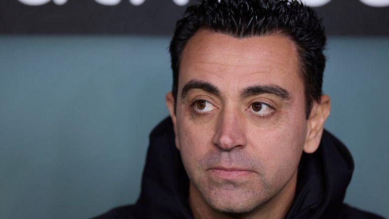 Xavi will leave his position as Barcelona coach at the end of the current season