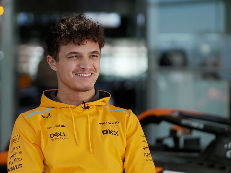 Lando Norris explains staying to achieve F1 success at McLaren and not  trying to join Max Verstappen at Red Bull